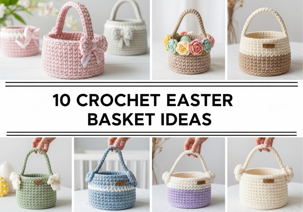Crochet Easter Basket Ideas