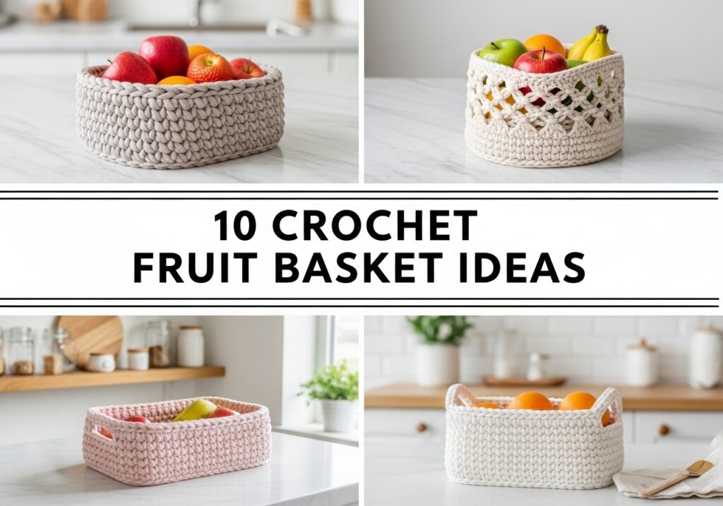Crochet Fruit Basket Ideas s