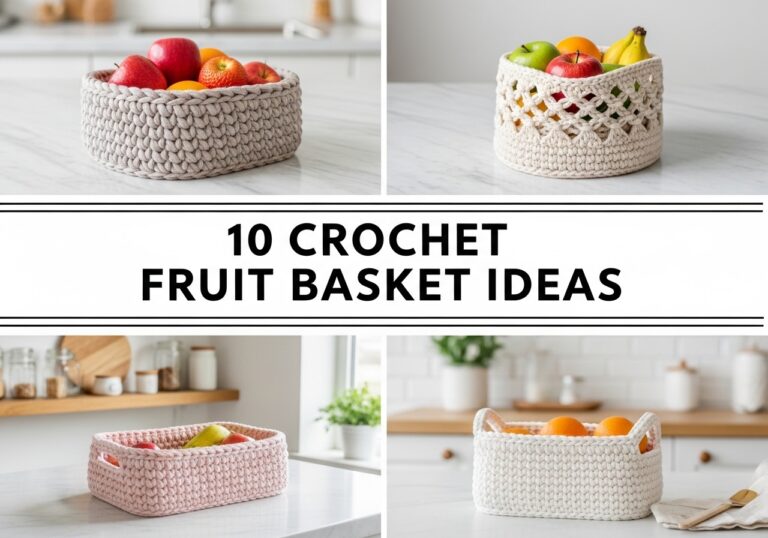 Crochet Fruit Basket Ideas s
