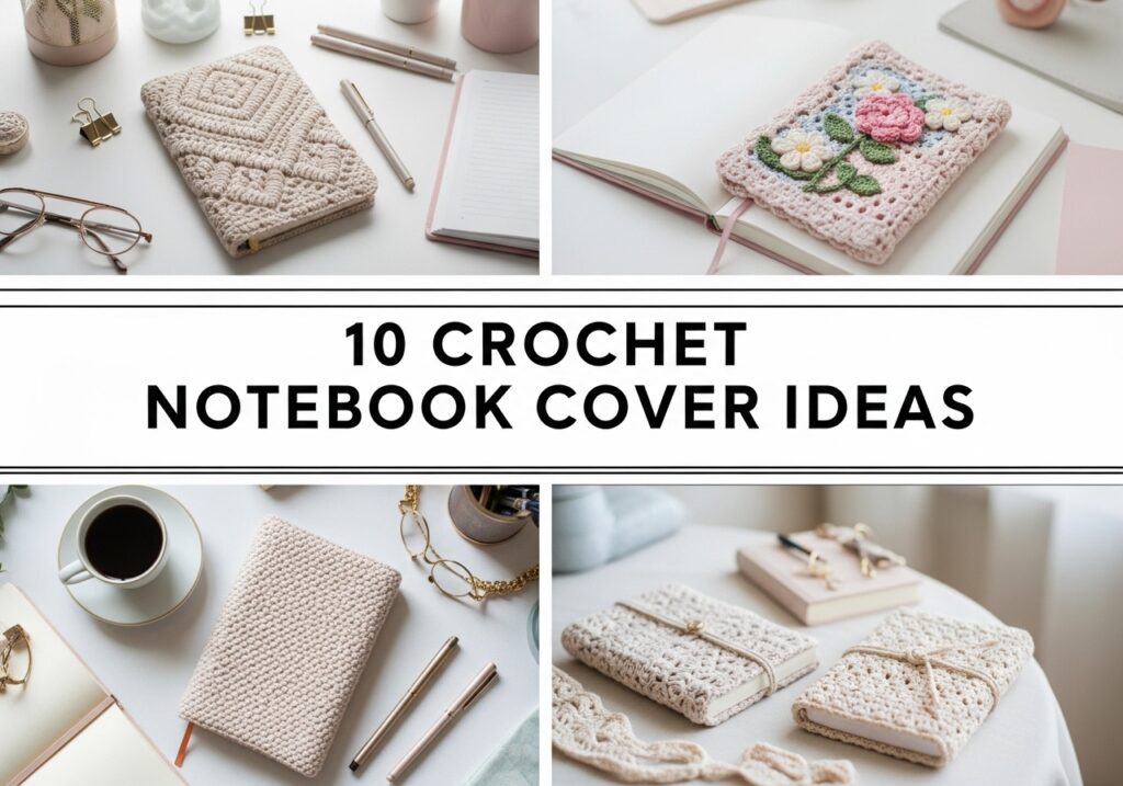 Crochet Notebook Cover Ideas