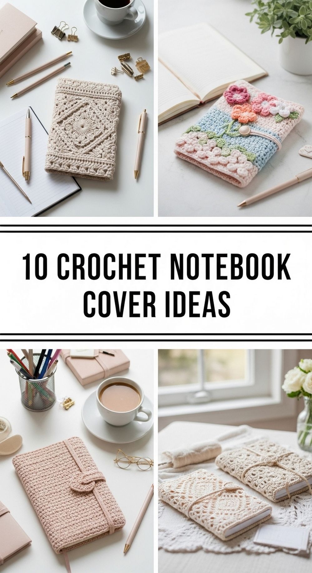 Crochet Notebook Cover Ideas