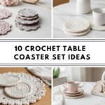 Crochet Table Coaster Set Ideas