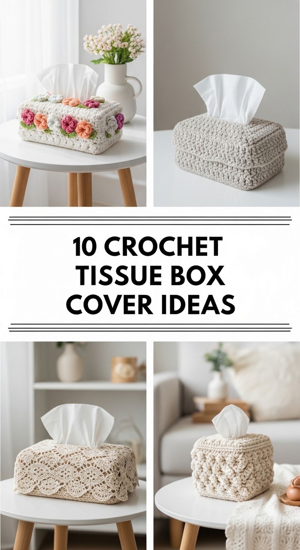 Crochet Tissue Box Cover Ideas