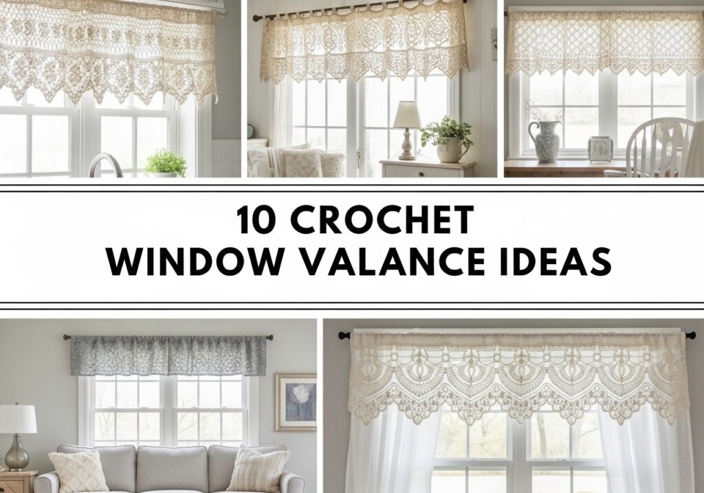 Crochet Window Valance Ideas