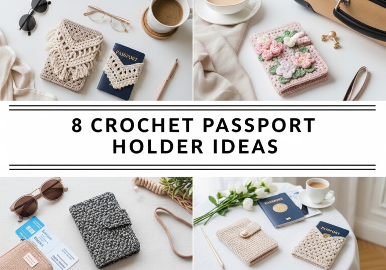 Crochet Passport Holder Ideas