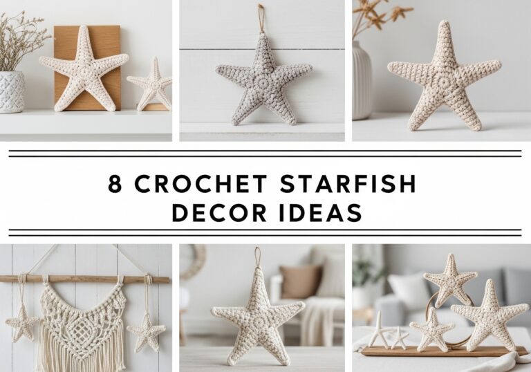 Crochet Starfish Decor Ideas