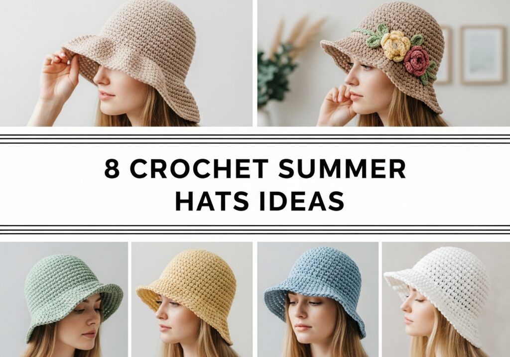 Crochet Summer Hats Ideas