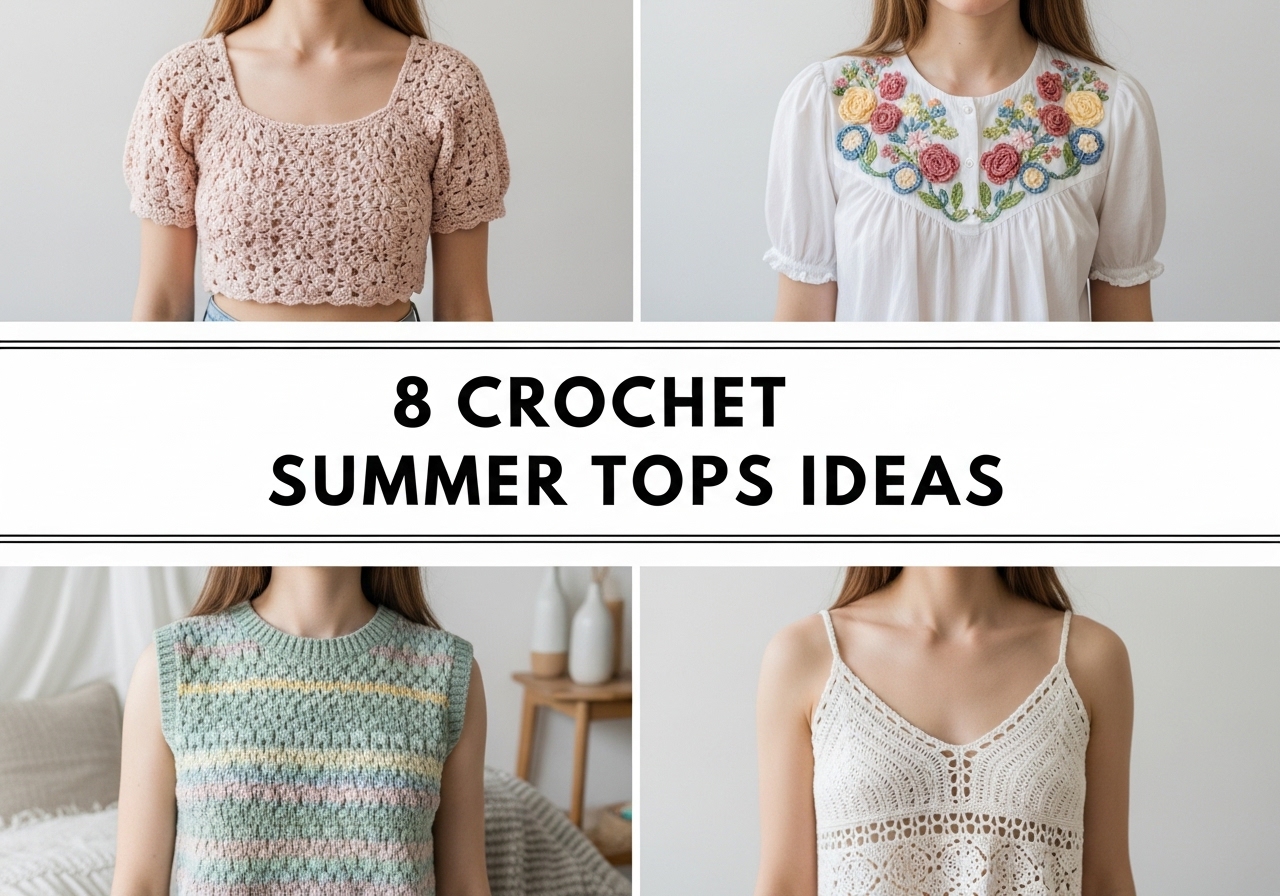 Crochet Summer Tops Ideas