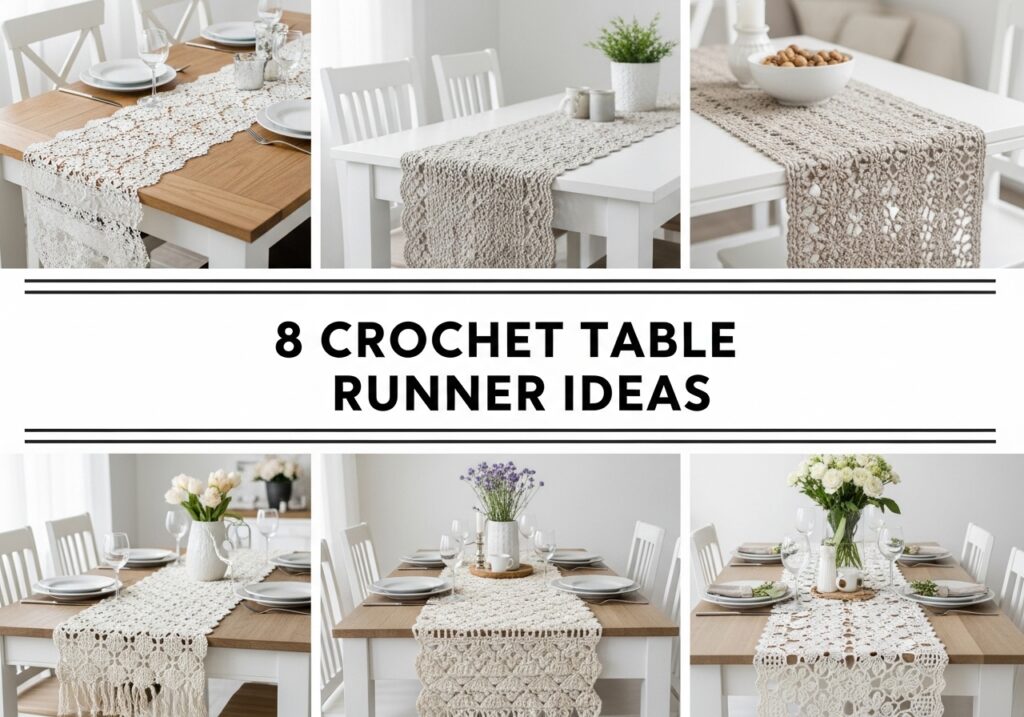 Crochet Table Runner Ideas