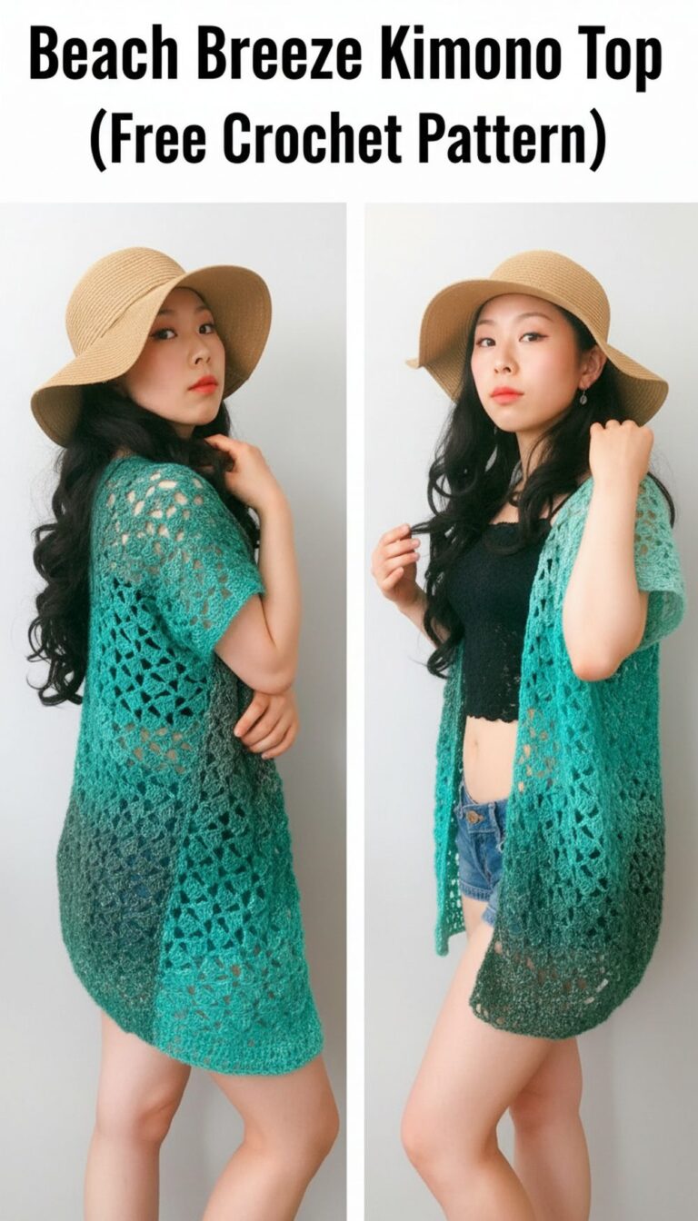 Beach Breeze Kimono Top