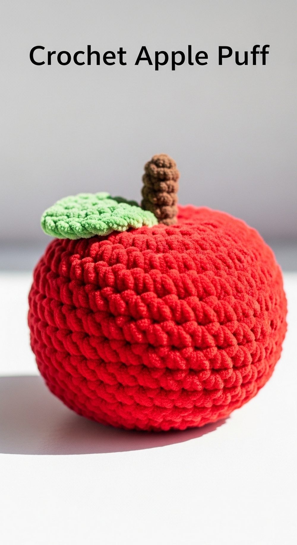 Crochet Apple Puff