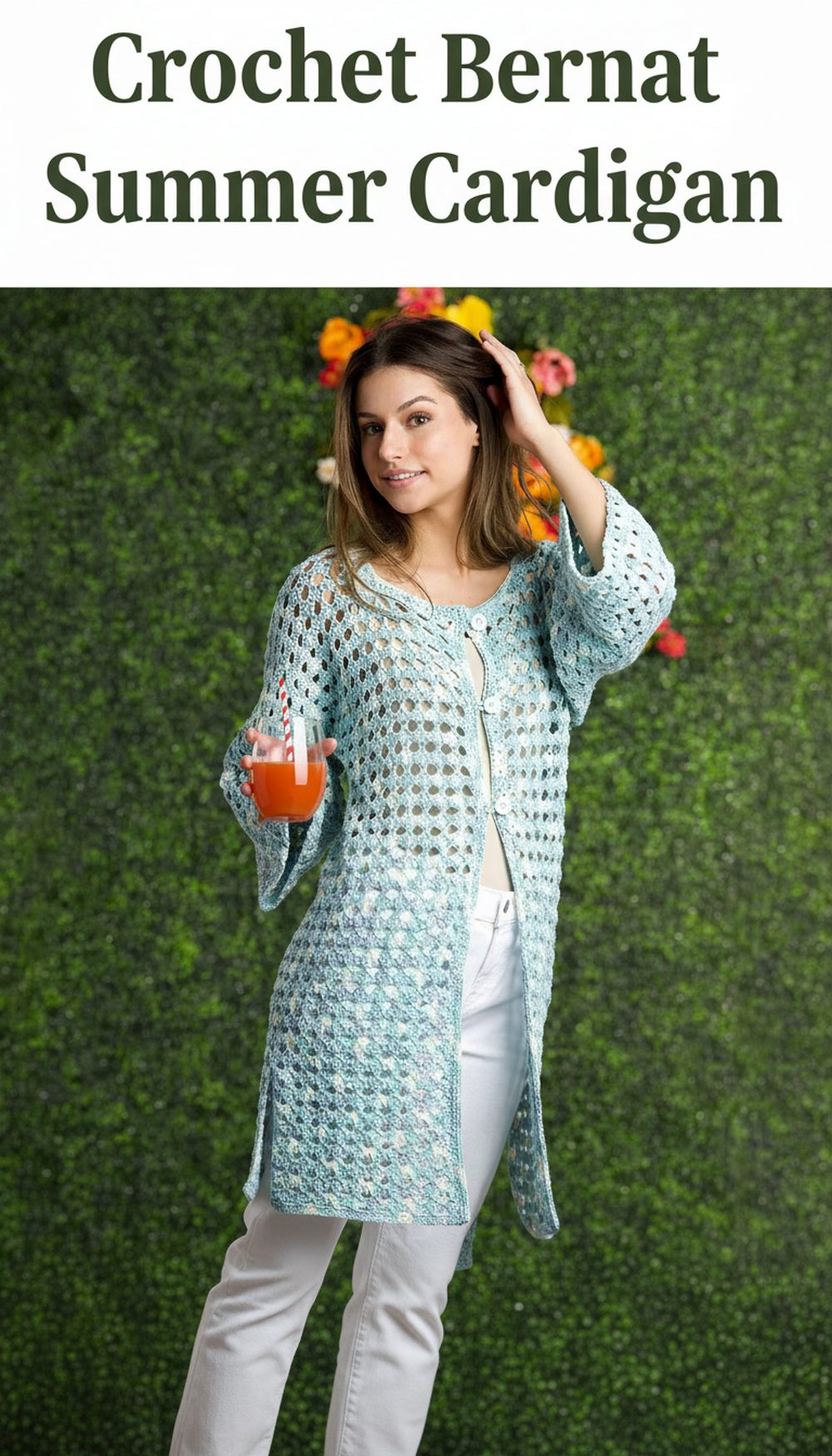 Crochet Bernat Summer Cardigan