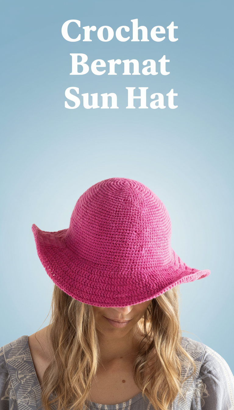 Crochet Bernat Sun Hat