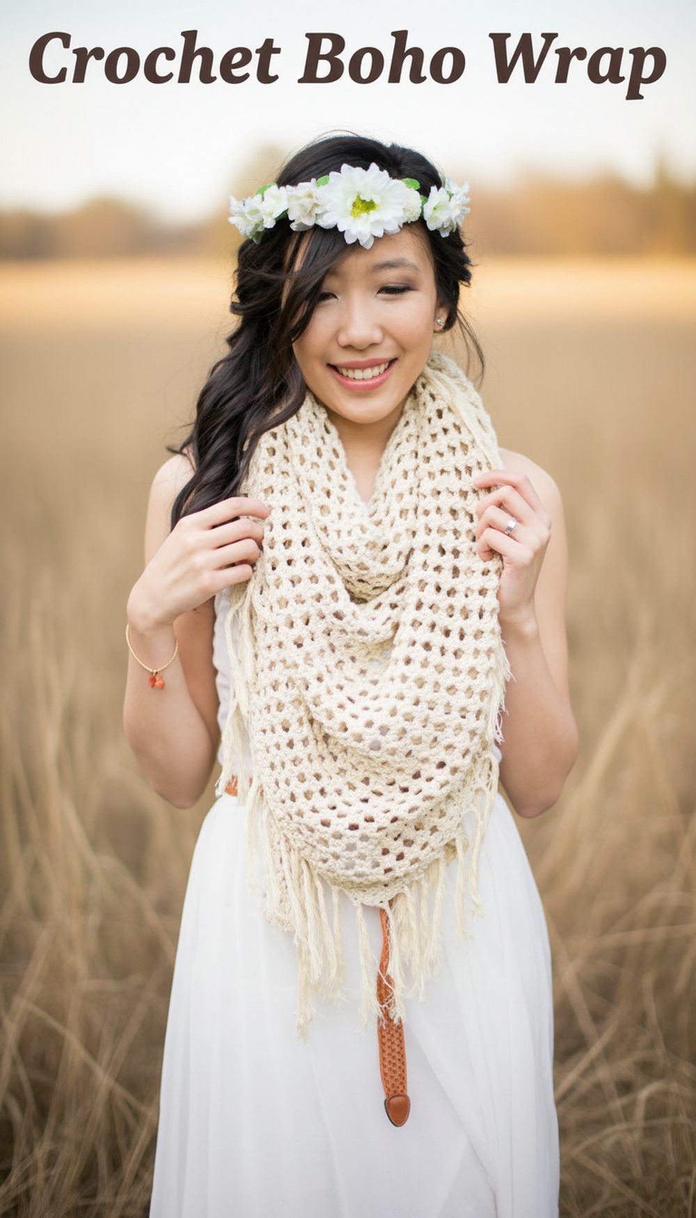 Crochet Boho Wrap