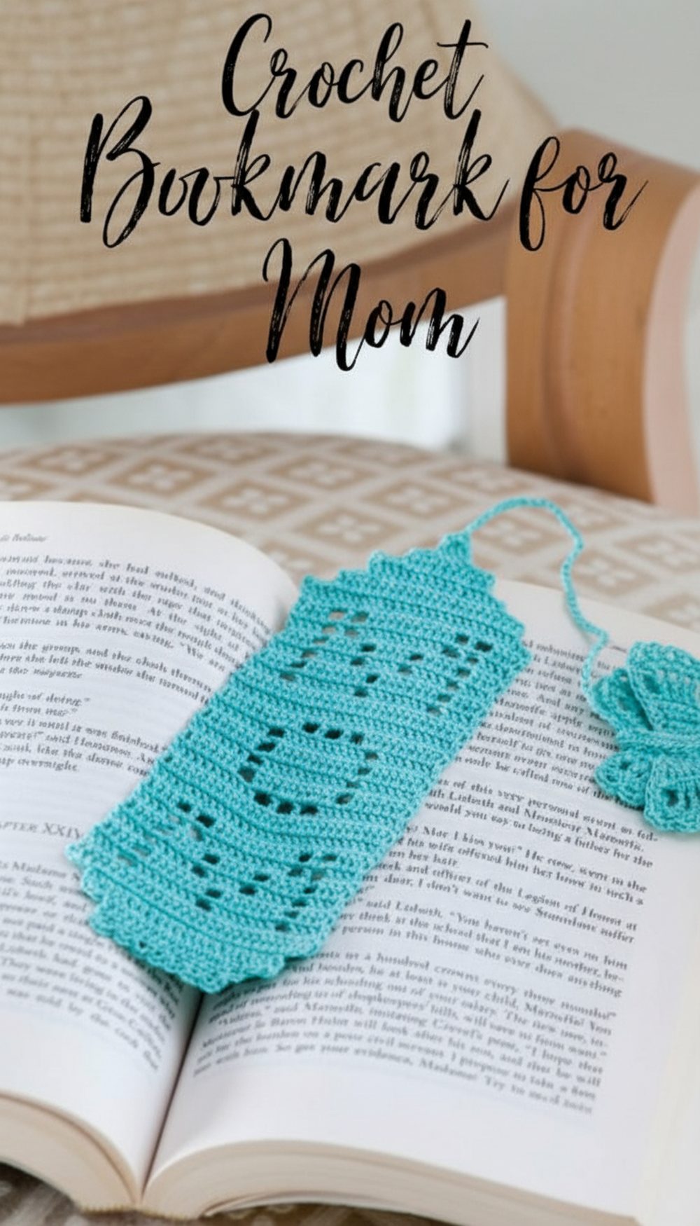 Crochet Bookmark for Mom