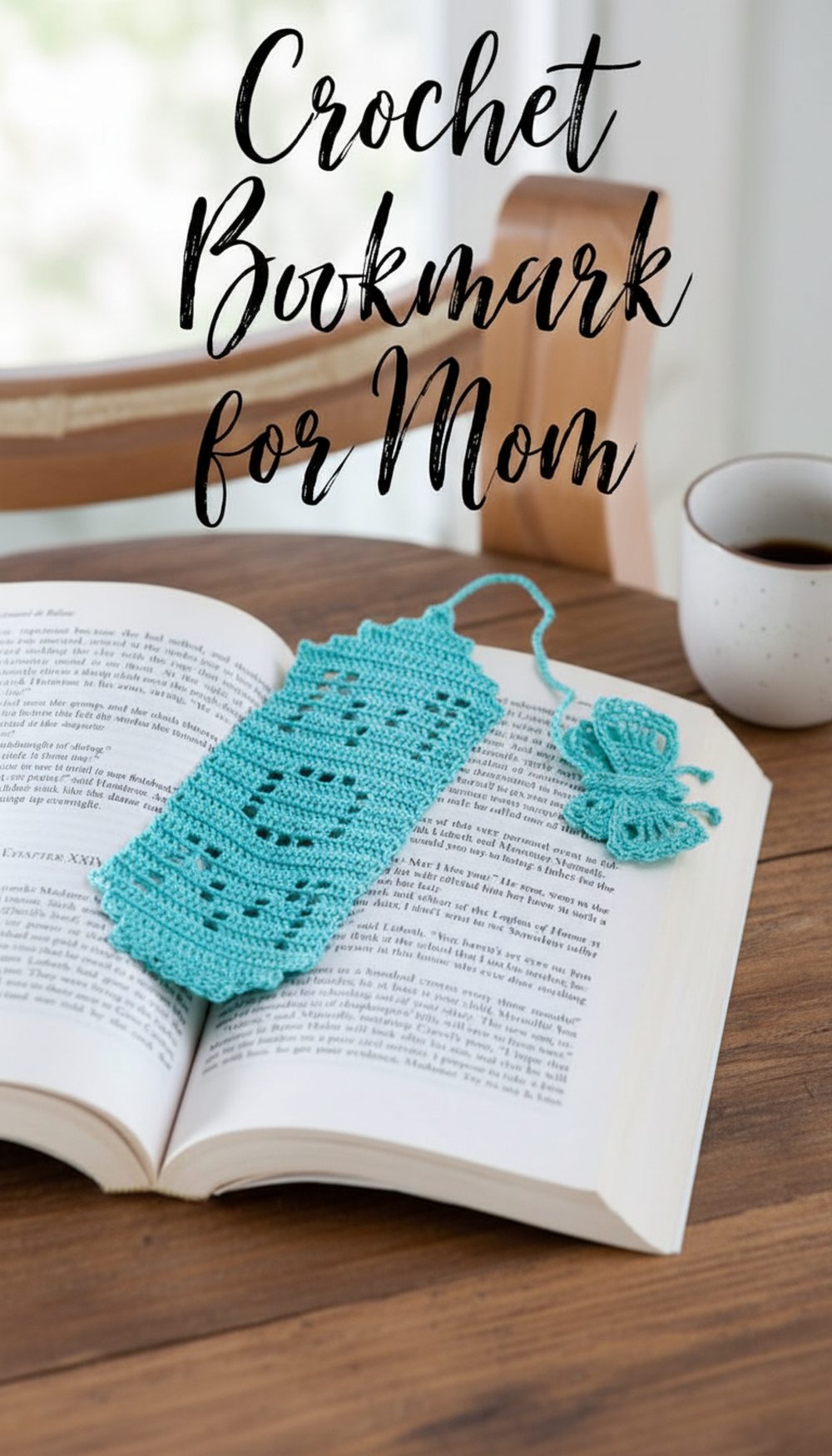 Crochet Bookmark for Mom