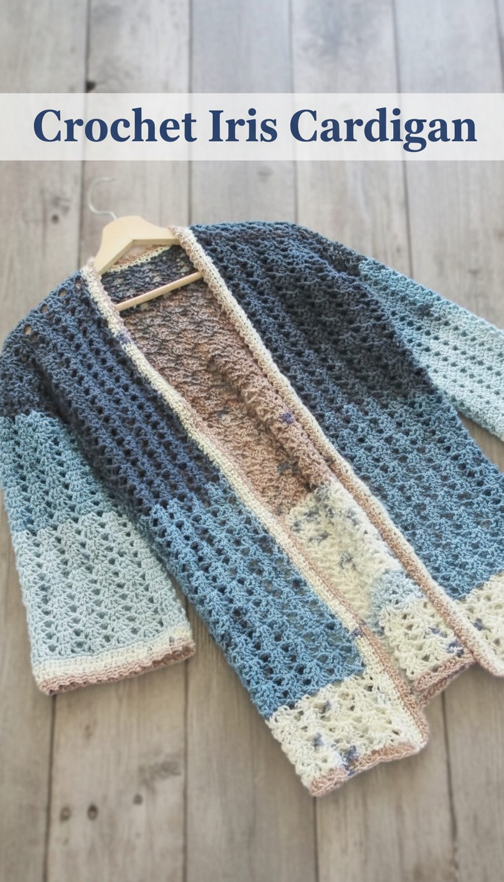 Crochet Iris Cardigan
