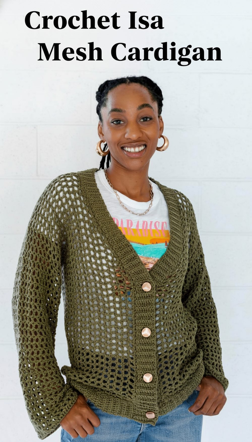 Crochet Issa Mesh Cardigan