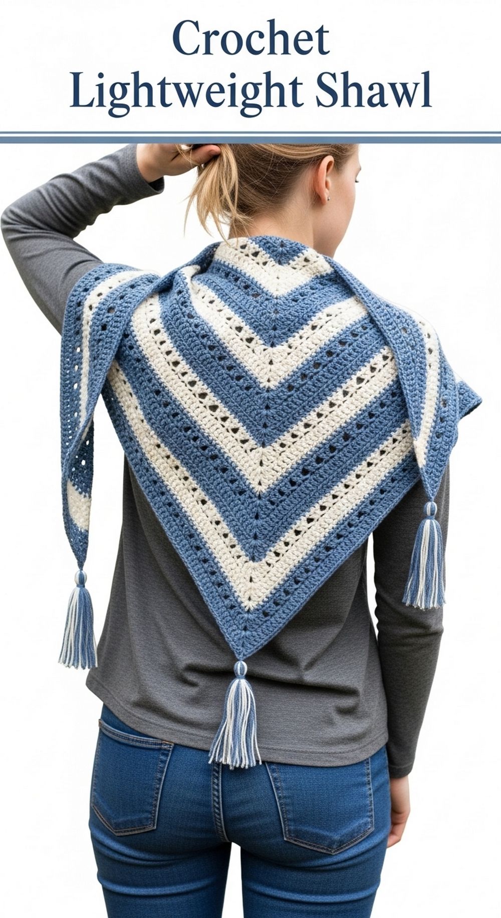 Crochet Lightweight Shawl