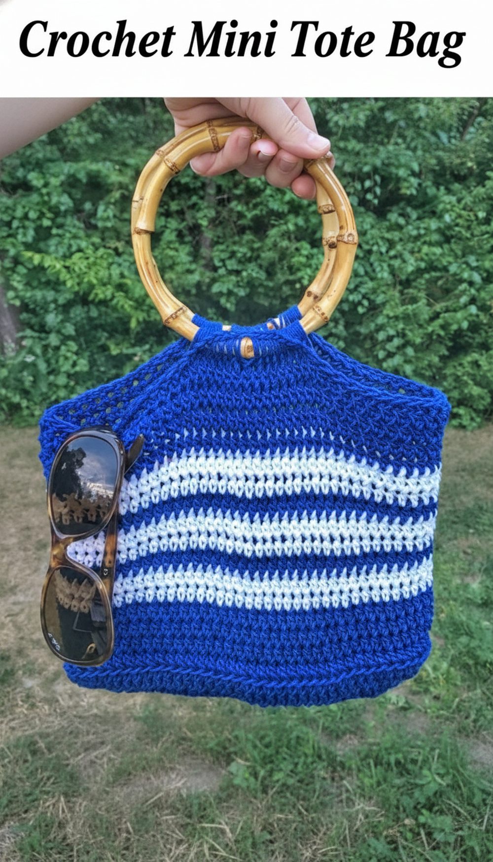 Crochet Mini Tote Bag