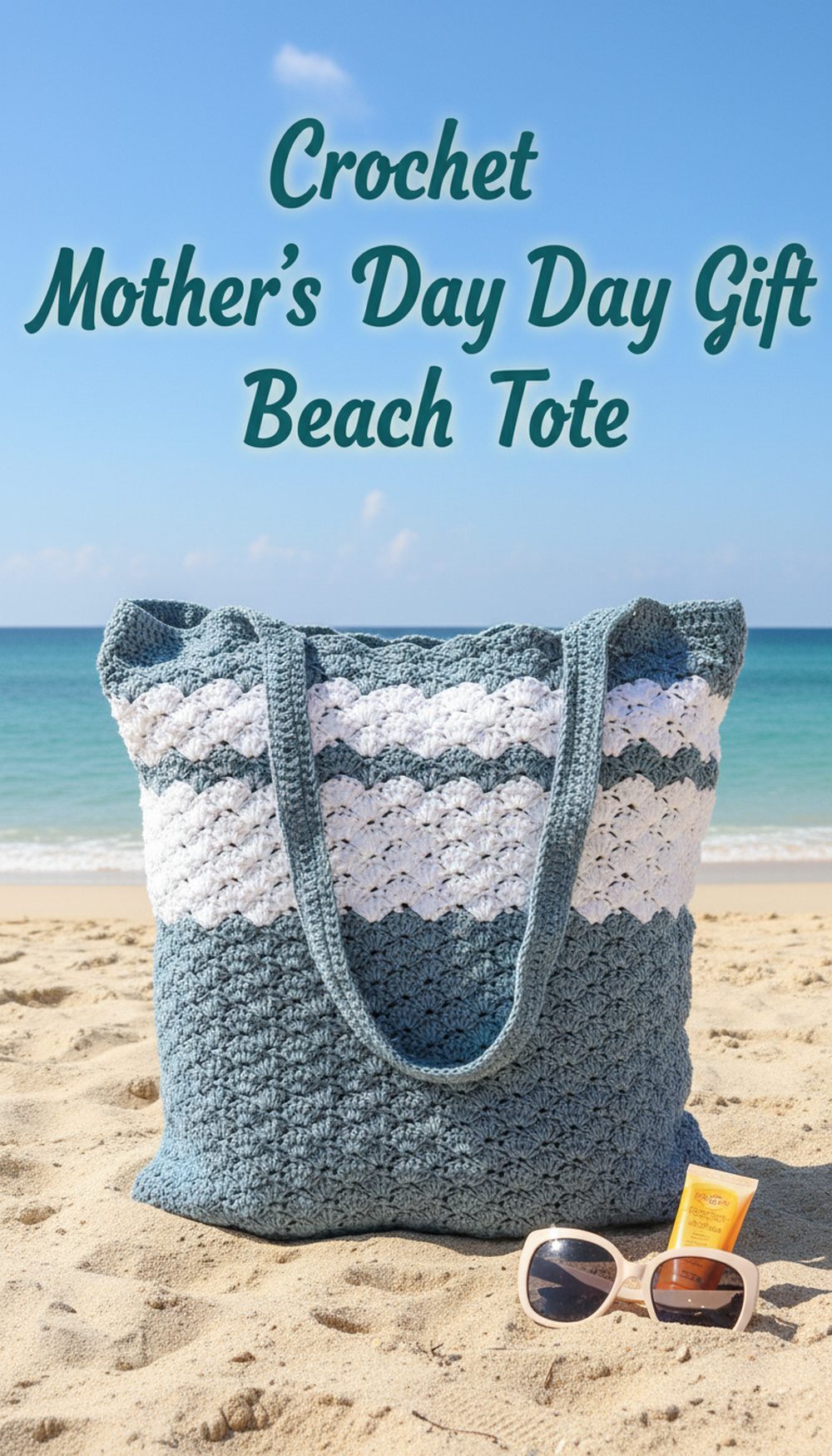 Crochet Mother’s Day Gift Beach Tote