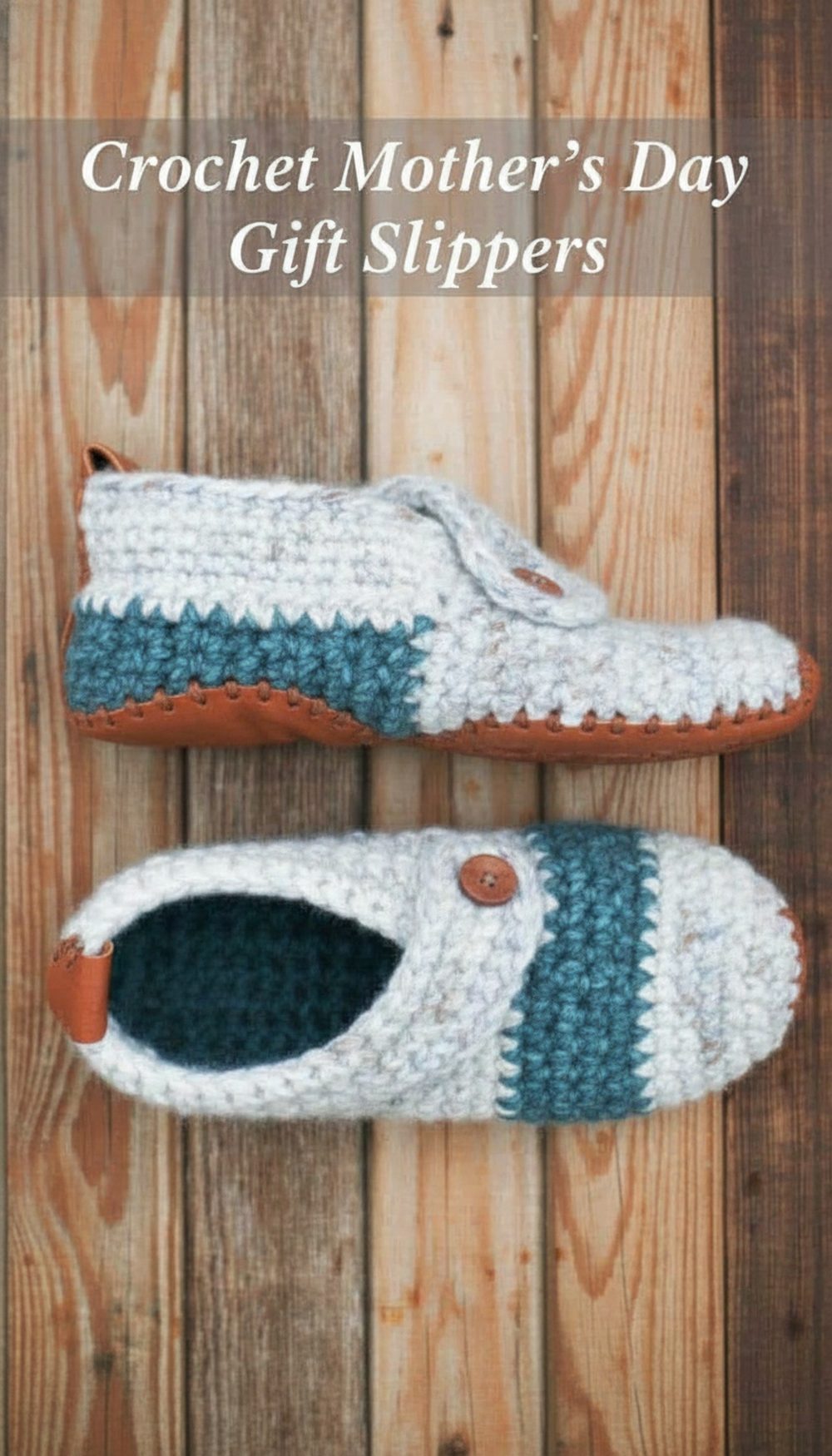 Crochet Mother’s Day Gift Slippers