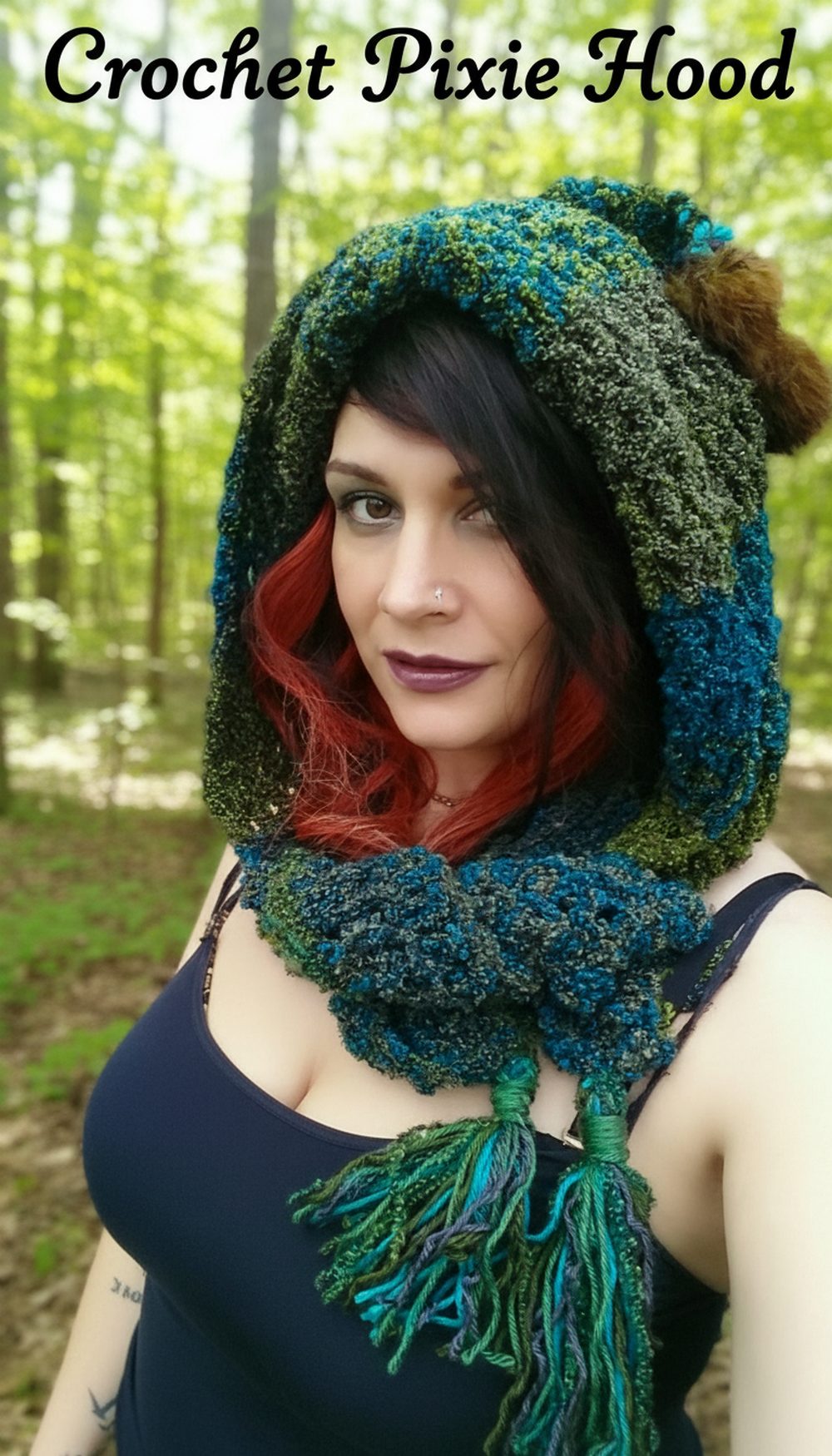 Crochet Pixie Hood