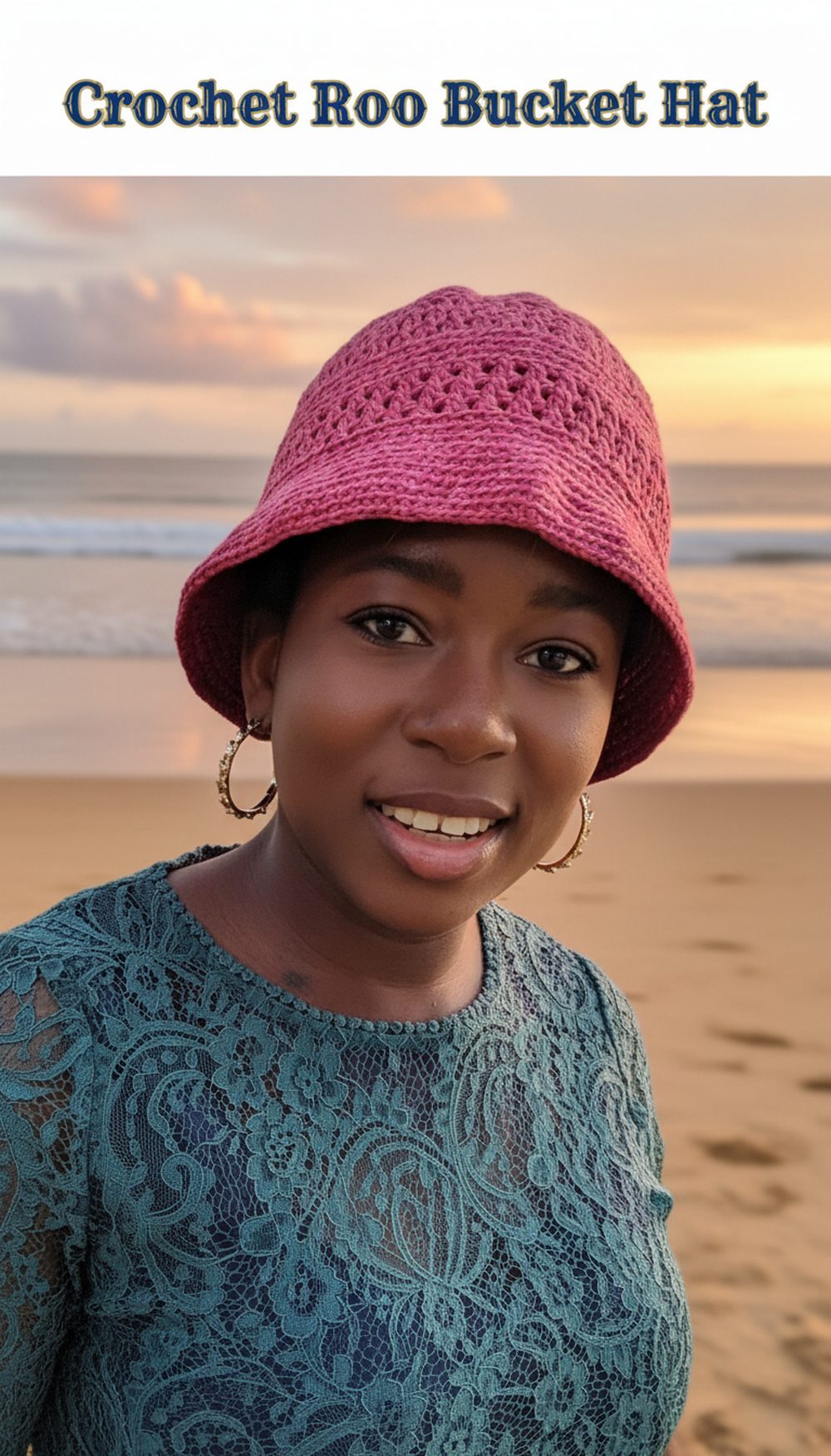 Crochet Roo Bucket Hat