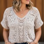 Crochet Saratoga Poncho Top