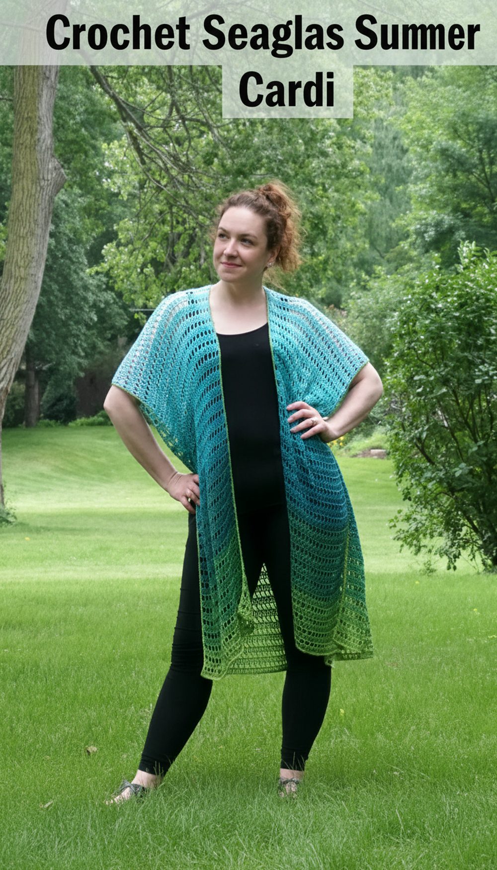 Crochet Seaglass Summer Cardi