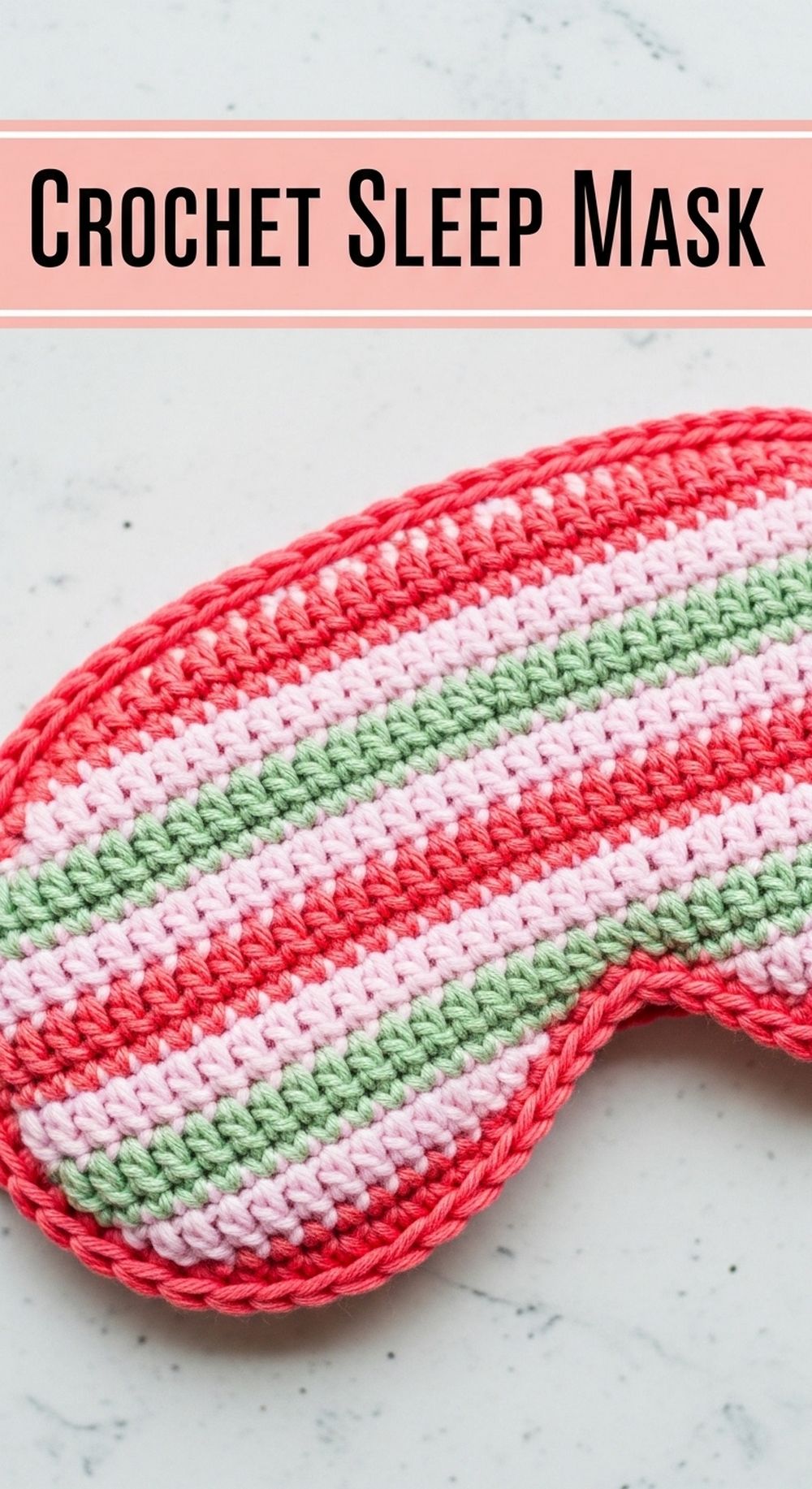 Crochet Sleep Mask