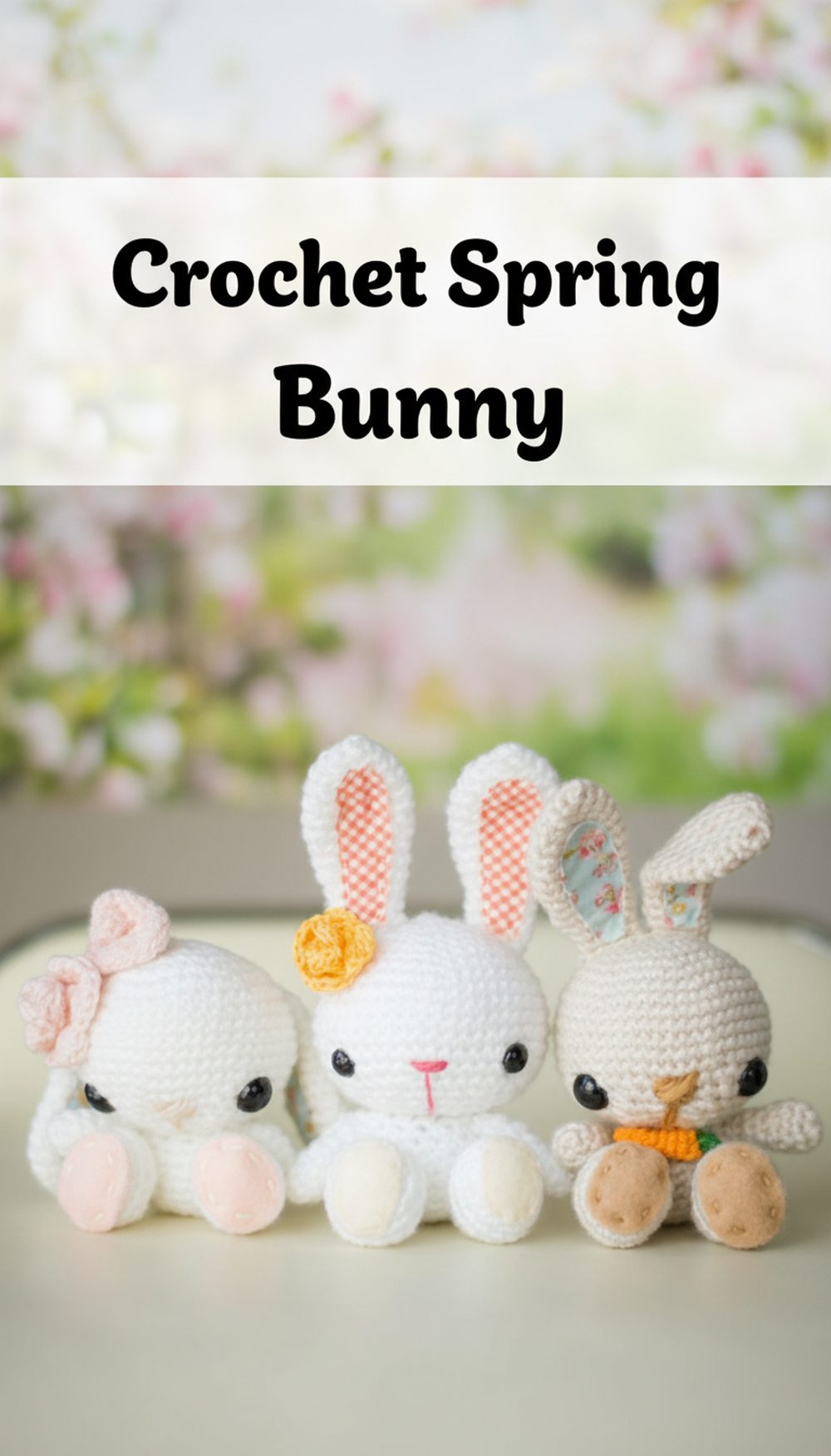 Crochet Spring Bunny