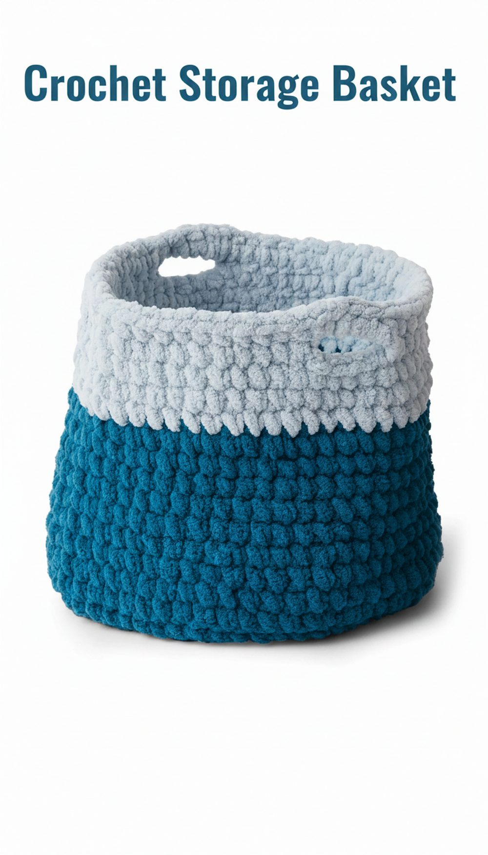 Crochet Storage Basket