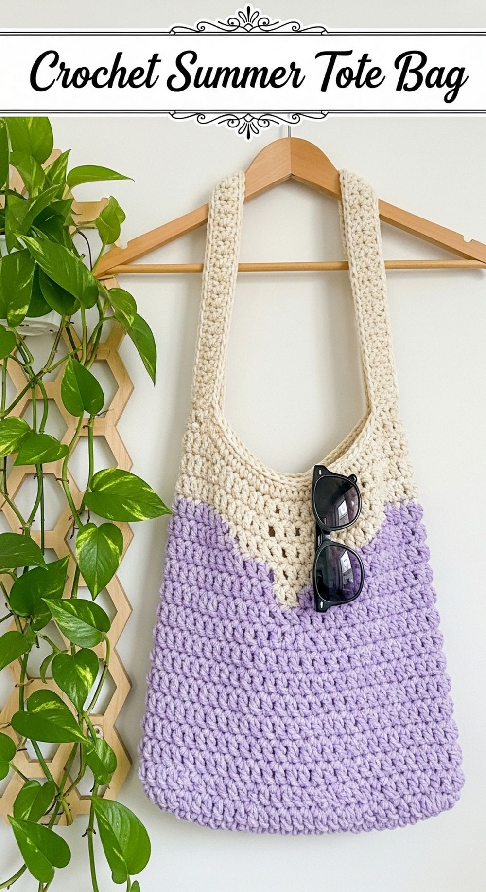 Crochet Summer Tote Bag