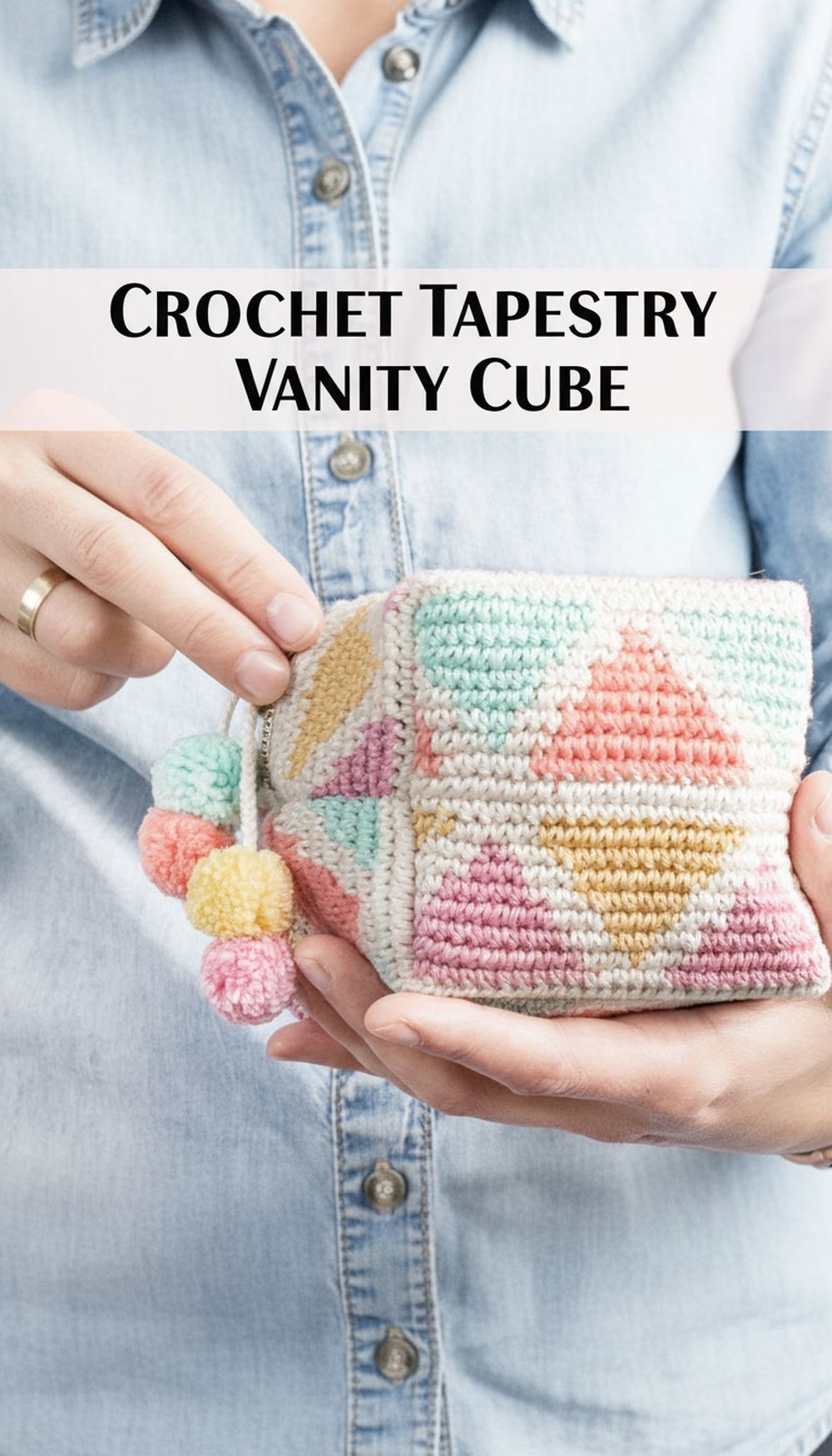 Crochet Tapestry Vanity Cube
