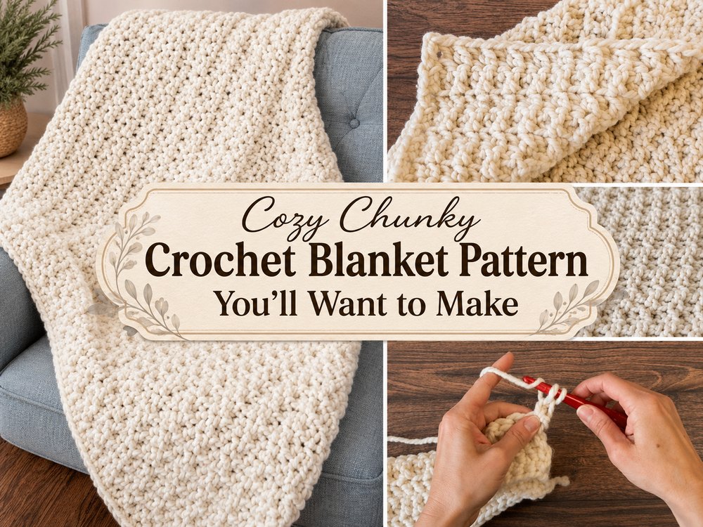 Cozy Chunky Crochet Blanket Pattern You’ll Want to Make