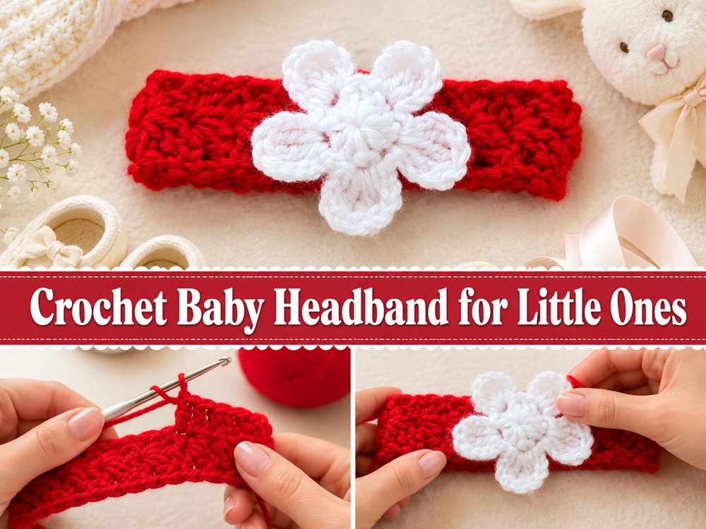 Crochet Baby Headband for Little Ones s