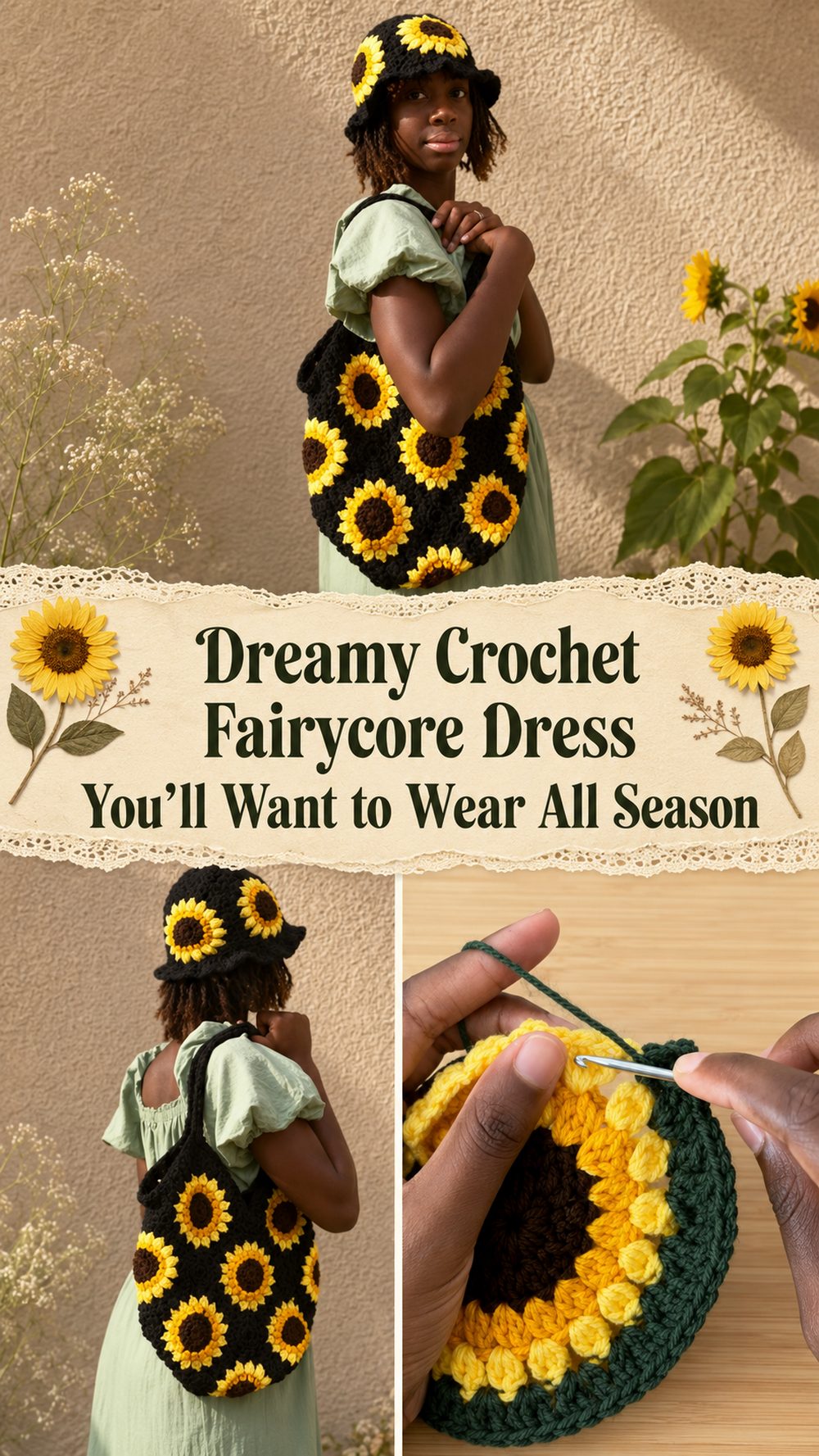 Crochet Flower Bag Pattern for Weekend Crafts