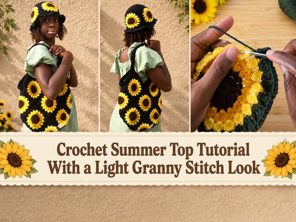 Crochet Flower Bag Pattern for Weekend Crafts
