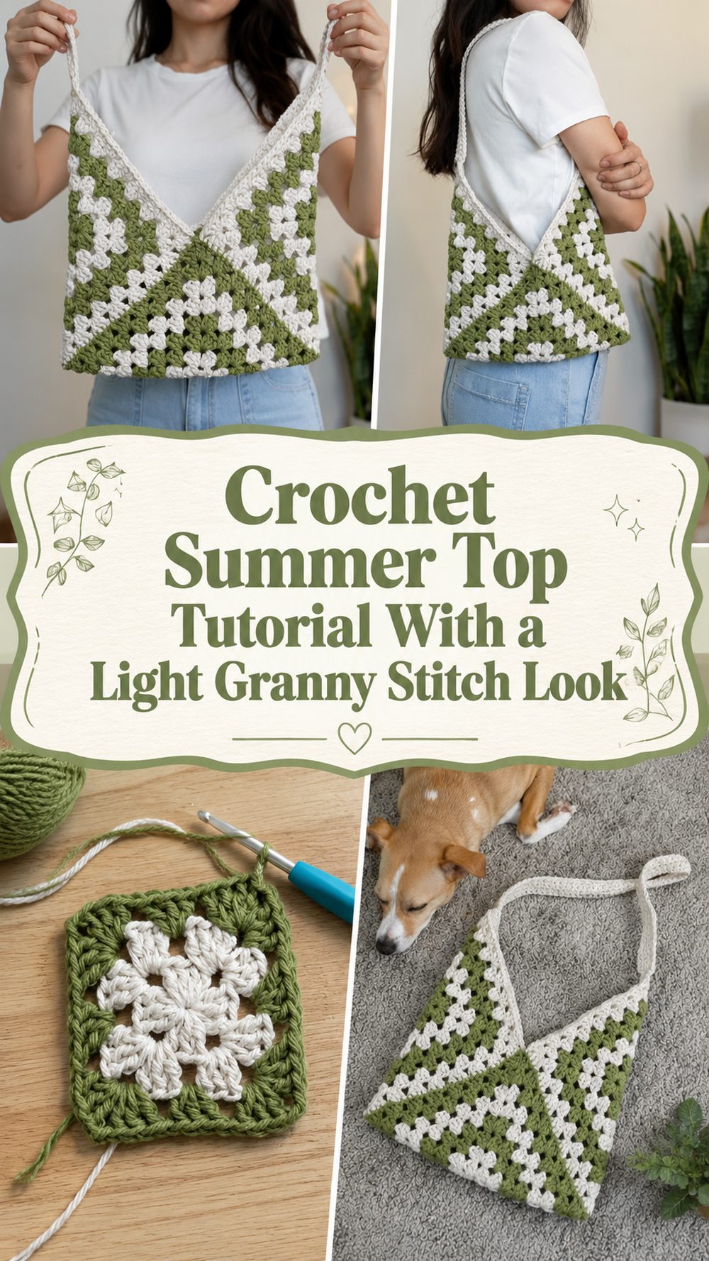 Crochet Granny Square Bag You’ll Want to Make This Weekend
