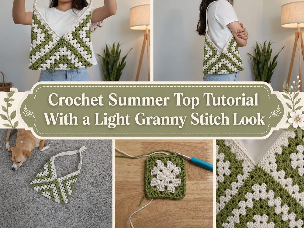 Crochet Granny Square Bag You’ll Want to Make This Weekend