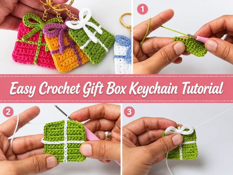 Crochet Keychain You Can Make as a Cute Handmade Gift s