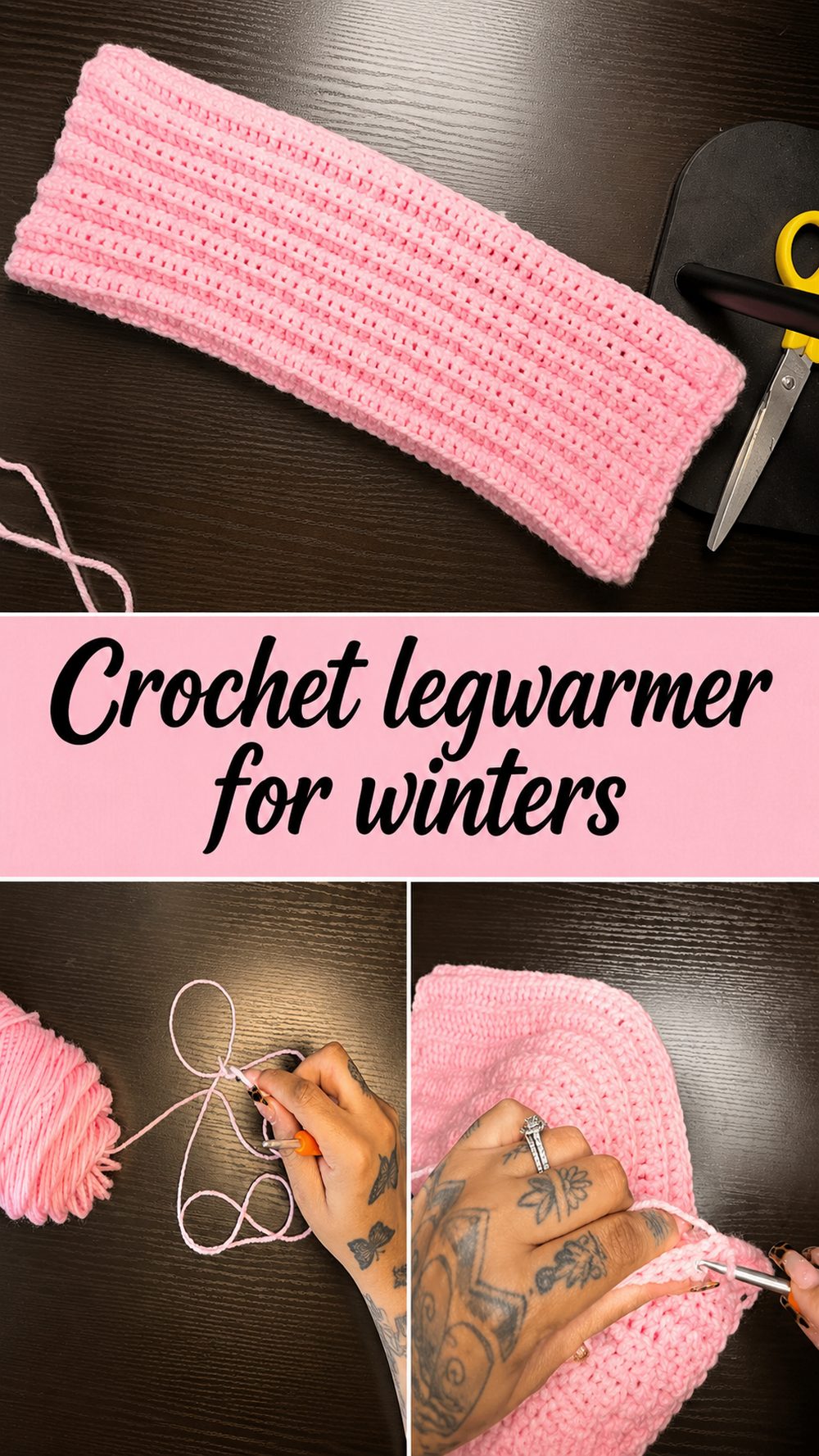 Crochet Legwarmer for Winters