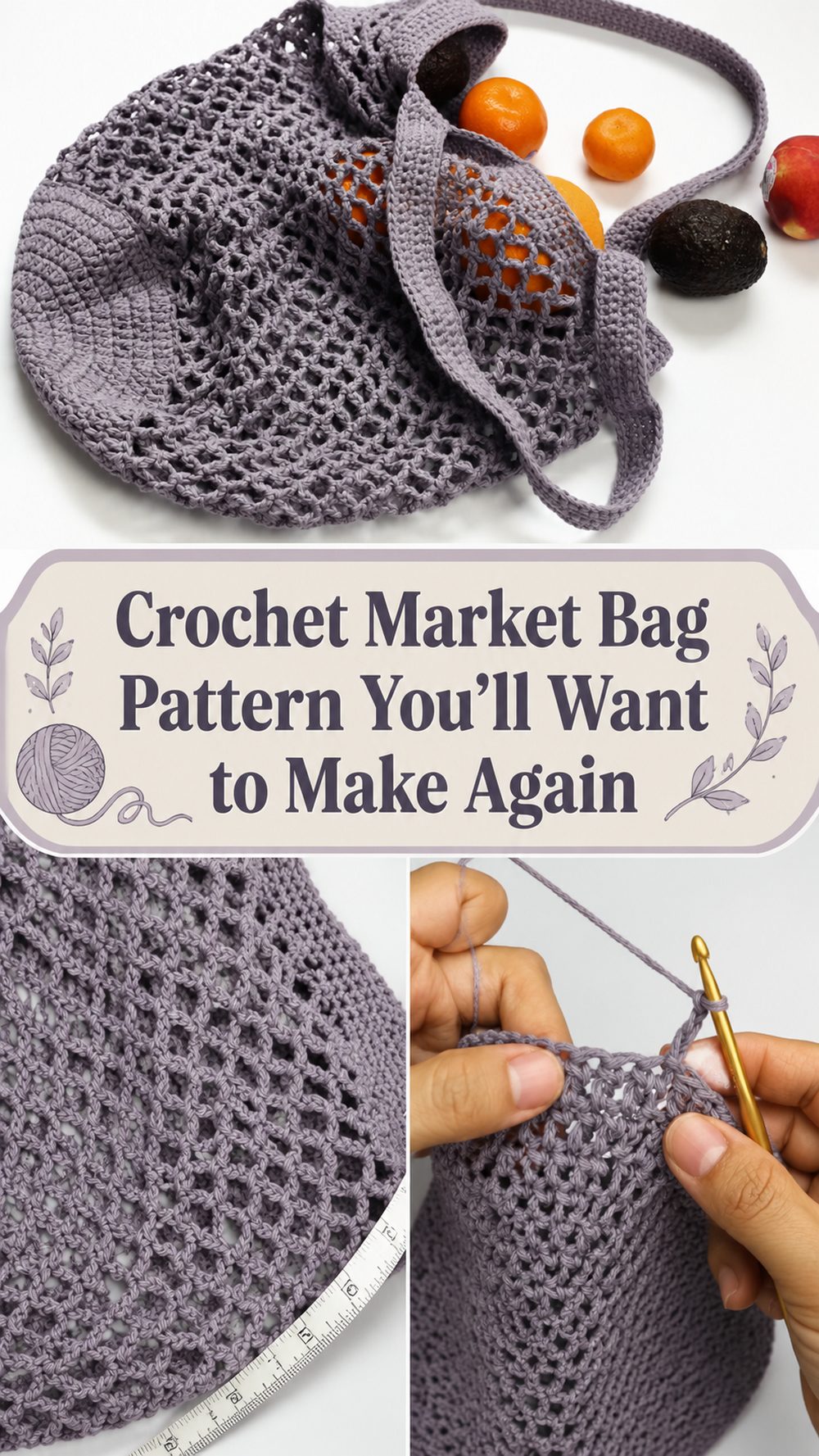 Crochet Market Bag Pattern You’ll Want to Make Again