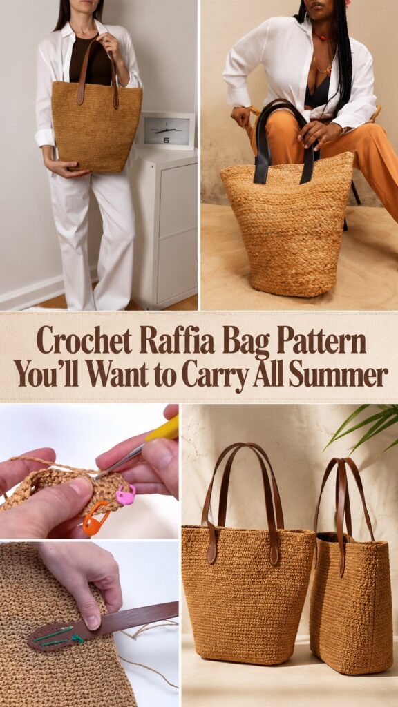 Crochet Raffia Bag Pattern You’ll Want to Carry All Summer
