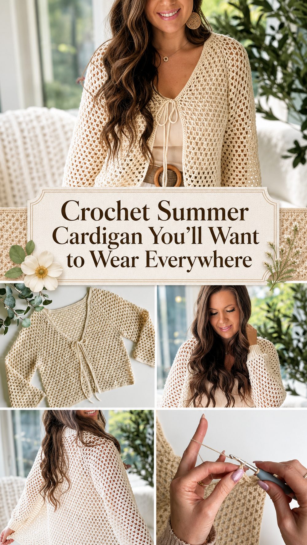 Crochet Summer Cardigan You’ll Want to Wear Everywhere