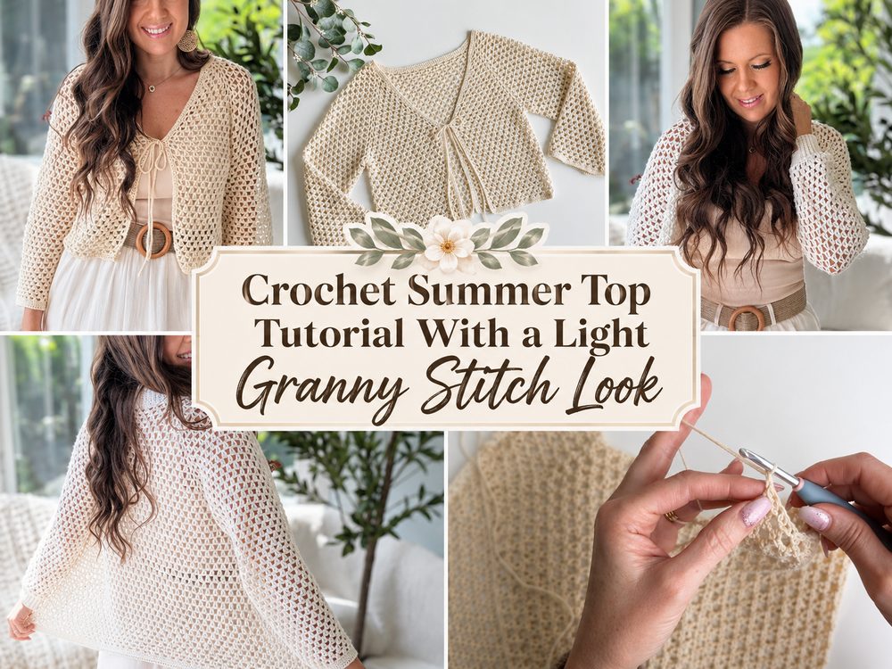 Crochet Summer Cardigan You’ll Want to Wear Everywhere
