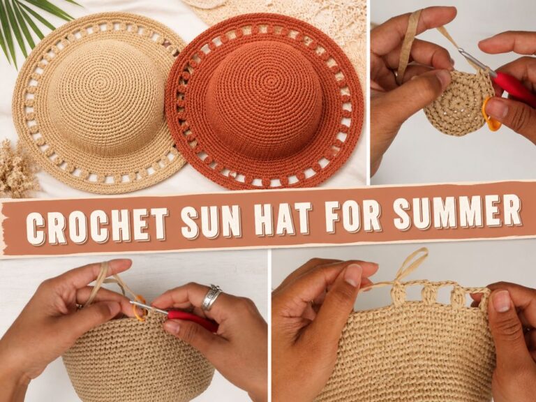 Crochet Sun Hat for Summer s