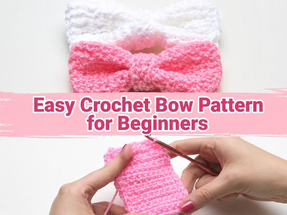 Easy Crochet Bow Pattern for Beginners