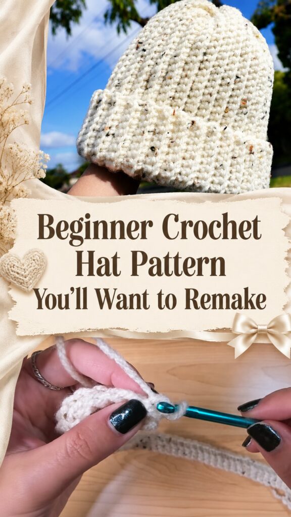 Beginner Crochet Hat Pattern You’ll Want to Remake